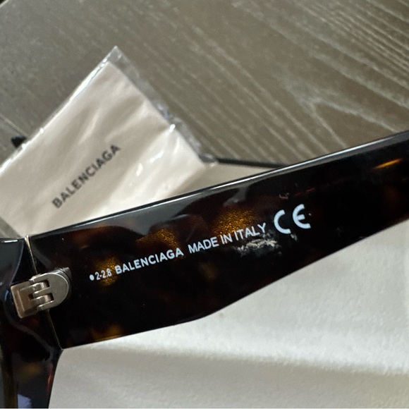 NEW BALENCIAGA SUNGLASSES BA103 52C CAT EYE EYEWEAR BALENCIAGA - Picture 10 of 15